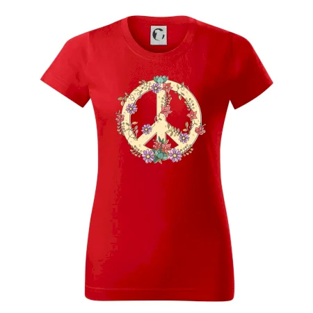 Peace symbol pieskový