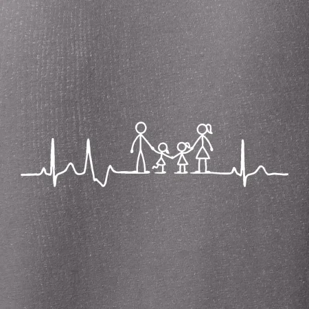 EKG rodina a dve dievčatá