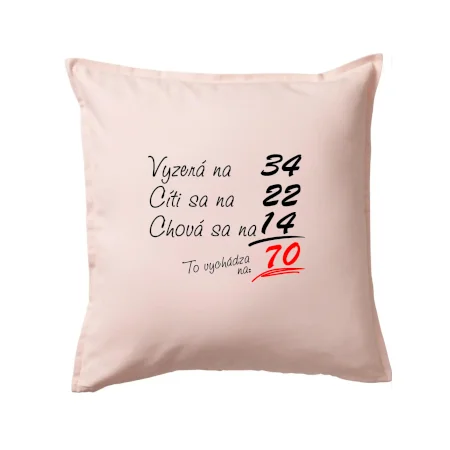 Vyzerá, cíti sa, chová sa - 70 rokov