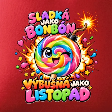 Sladké dúhové lízatko s výbušnou náladou