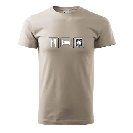 Eat sleep MMA v řádku