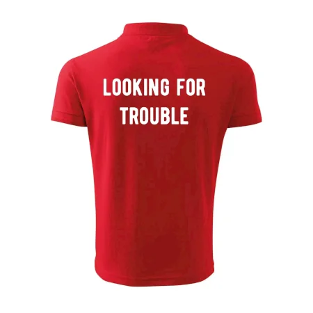 Párové tričko - Looking for trouble