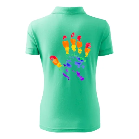 LGBT hand print