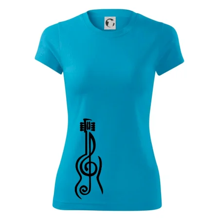 Husľový kľúč gitara