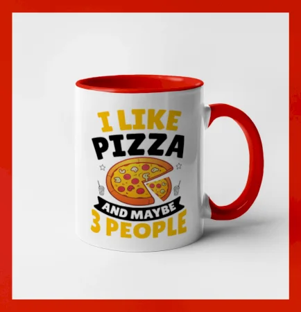 I like pizza and maybe 3 people
