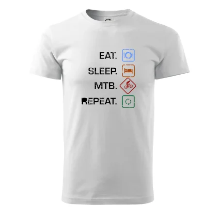 Eat sleep MTB repeat