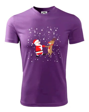 Tancujúci Santa a sob