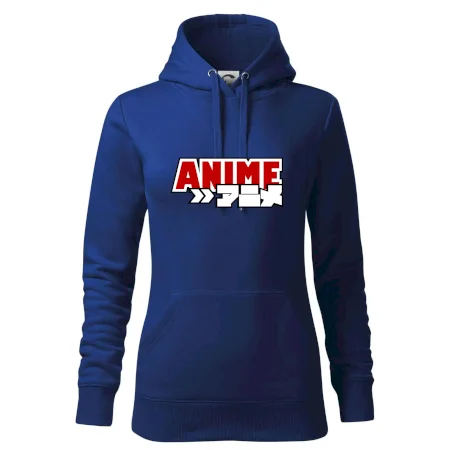 Anime nápis červený