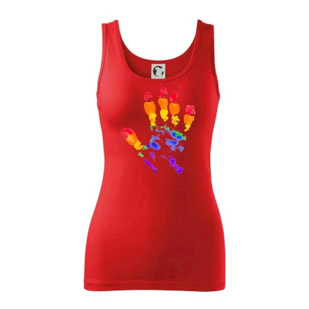 LGBT hand print