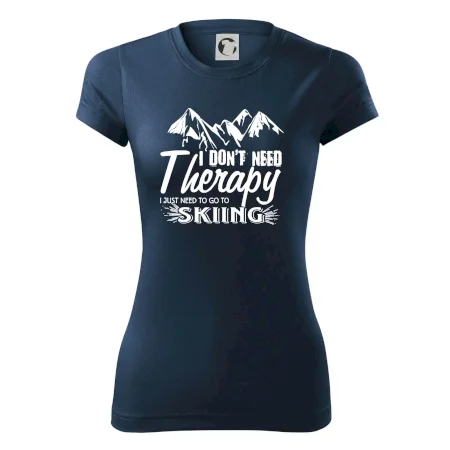 I dont need therapy - Skiing