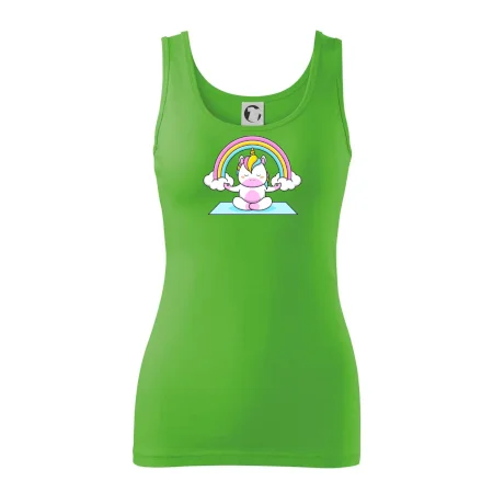 Yoga jednorožec - dúha