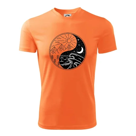 Yin & Yang hory a moře