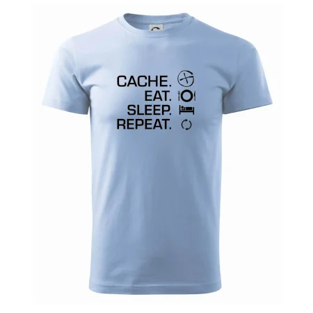 Eat sleep repeat Cache