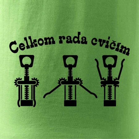 Celkom rada cvičím