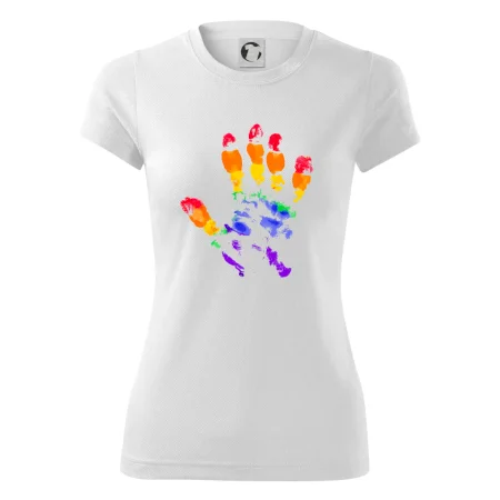 LGBT hand print