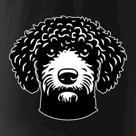 Lagotto romagnolo hlava na prsníku