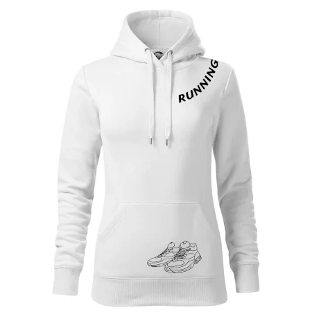 Running nápis šikmo