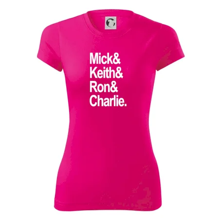 Mick Keith Ron Charlie