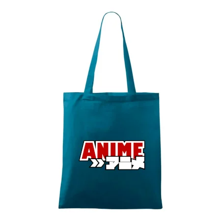 Anime nápis červený