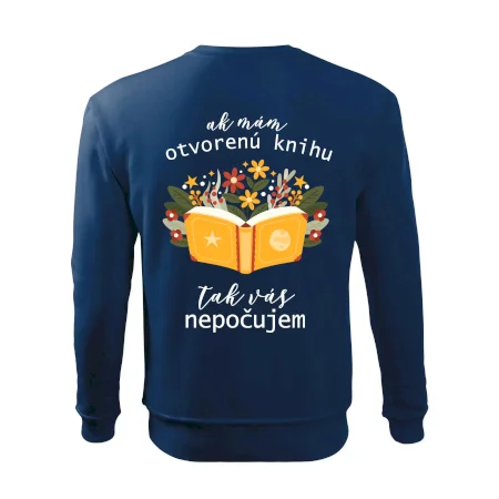 Ak mám otvorenú knihu, tak vás nepočujem