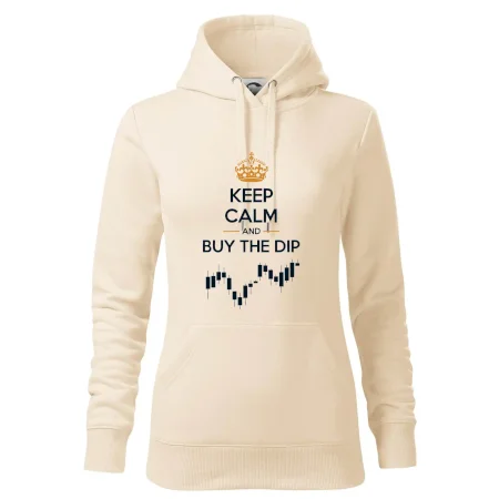 Keep Calm and Buy the Dip - koruna a graf