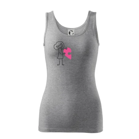 Párové tričká puzzle postavička