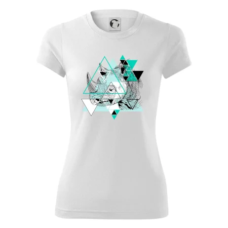 Biely nosorožec (Pecka design)