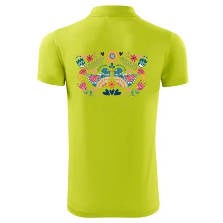 Folklór - dva farebné vtáčiky