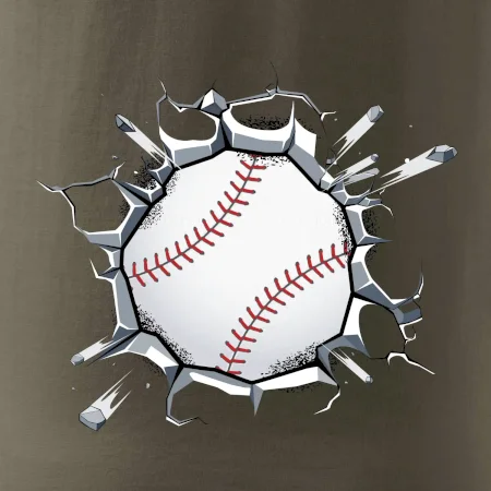 Baseball lopta v triku