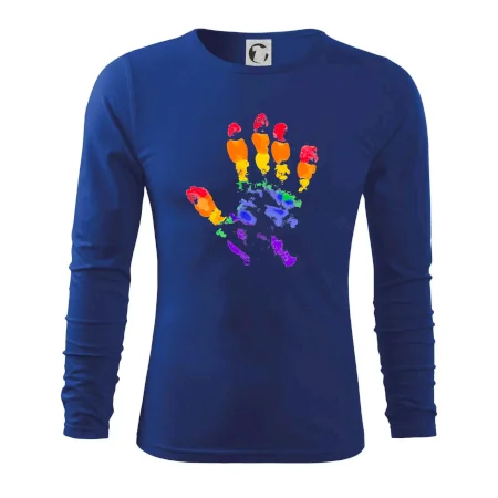 LGBT hand print