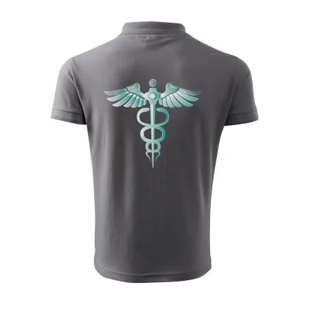 Hrdinovia zdravotníctva - logo (Pecka design)