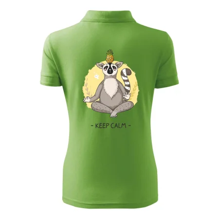 Yoga - keep calm kreslený