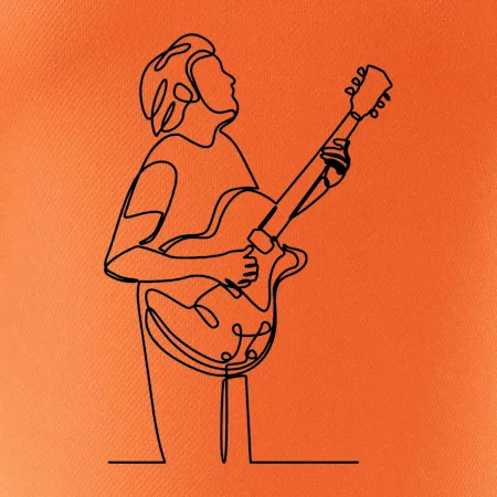 Gitarista jedným ťahom