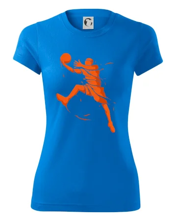 Basketball player splash