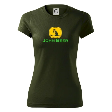 John Beer jeleň s pivom