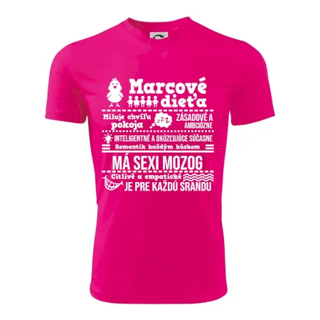 Narodeniny Marec