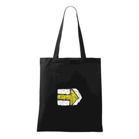 Párová turistická značka žlutá