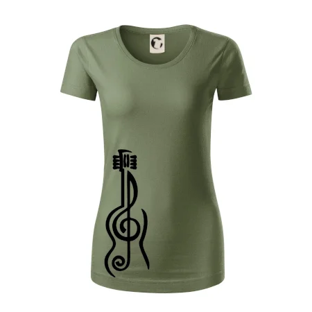 Husľový kľúč gitara