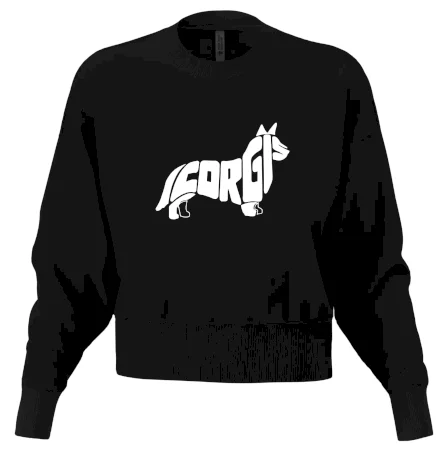 Corgi - nápis v tele