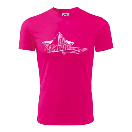 Letná romantika - papierová loďka