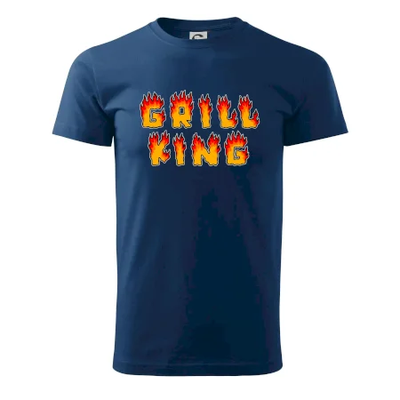 Grill King ohnivý nápis
