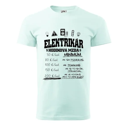 Hodinová mzda elektrikár