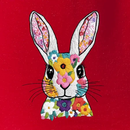 Zajačik ako vyšitý