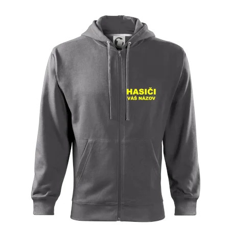 Hasiči - žltý nápis - váš názov zboru