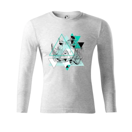 Biely nosorožec (Pecka design)