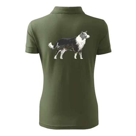 Border kólia kreslená