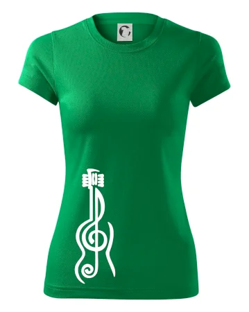 Husľový kľúč gitara