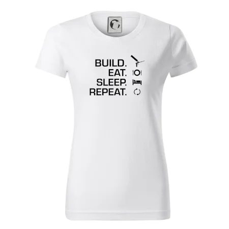 Build eat sleep repeat - montážna pena