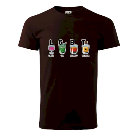 LGBT -  Likér, Gin, Brandy, Tequila