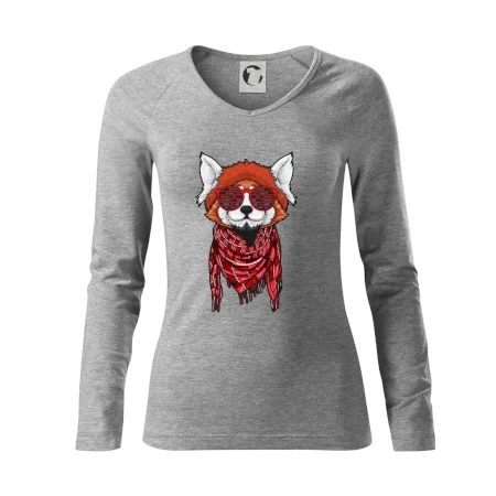 Červená panda hipster
